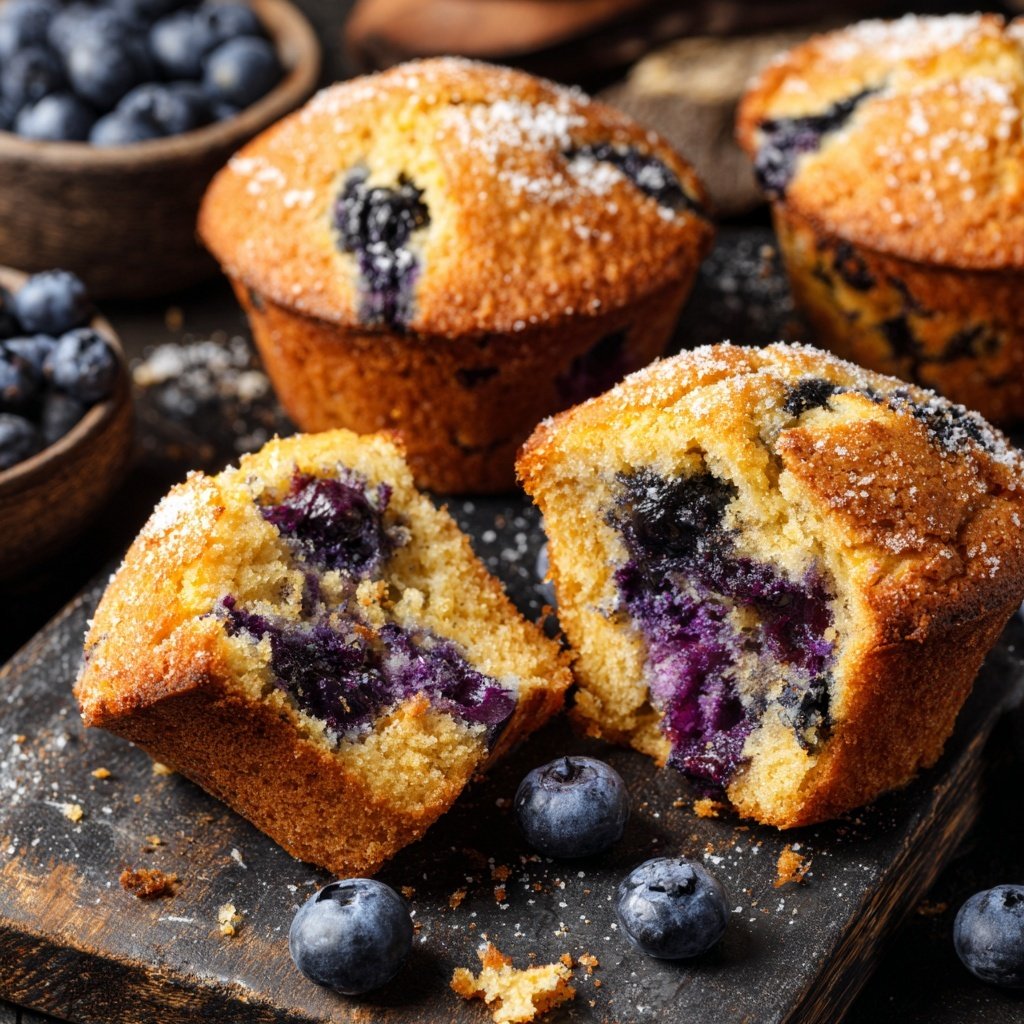Blueberry Breakfast Muffins