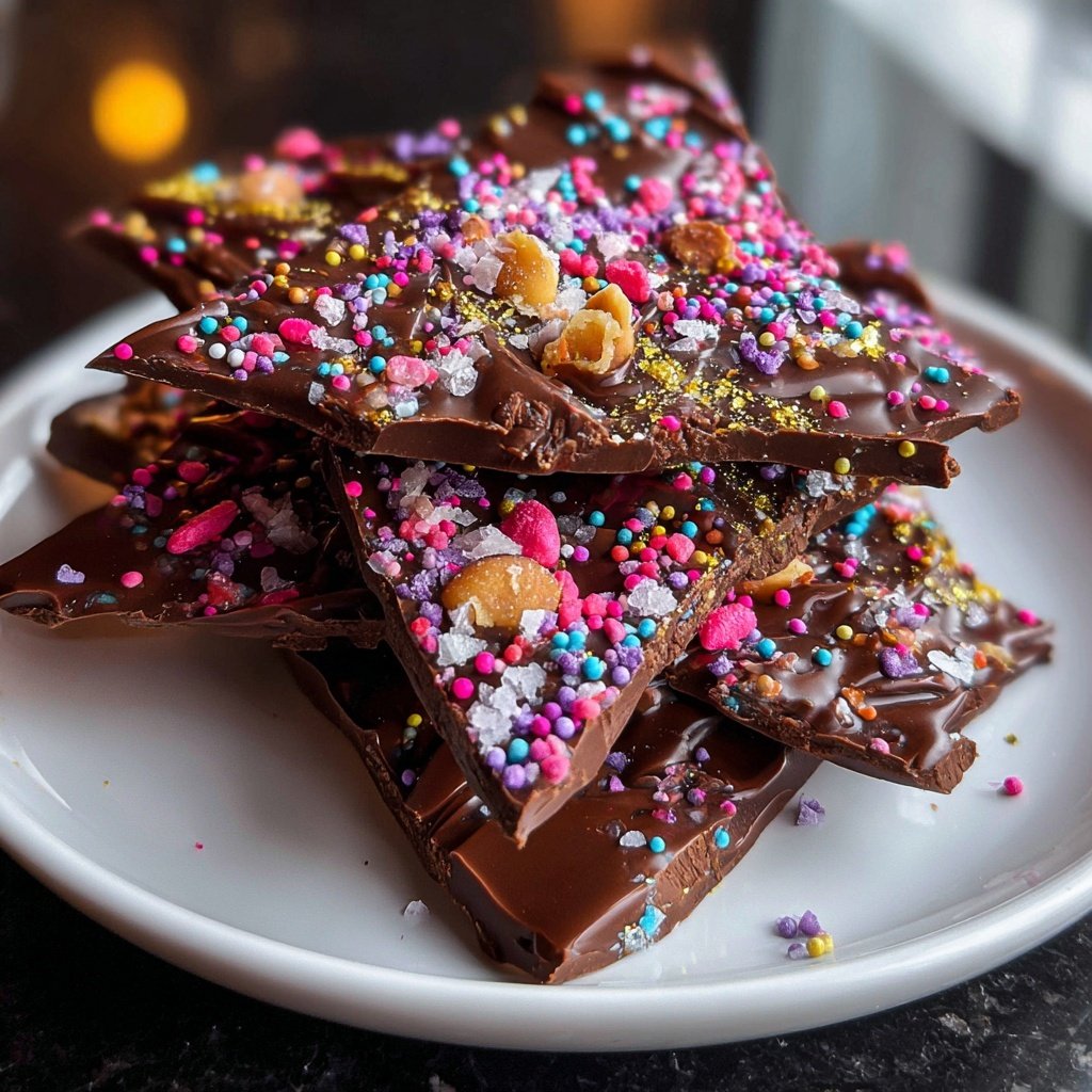 Valentines Treats Chocolate Bark
