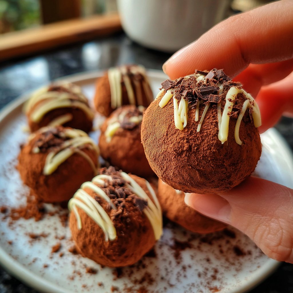 Valentines Treats Chocolate Truffles