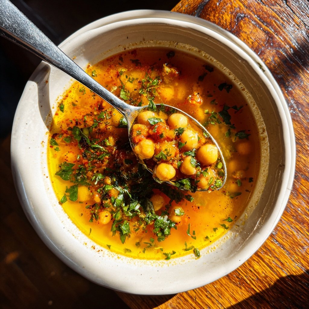 Mediterranean Chickpea Soup