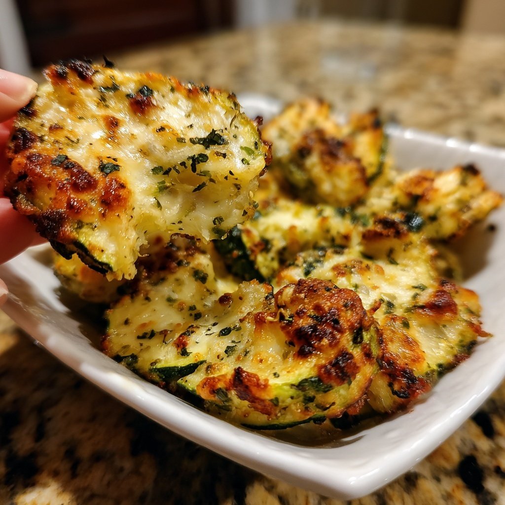 Baked Zucchini With Parmesan