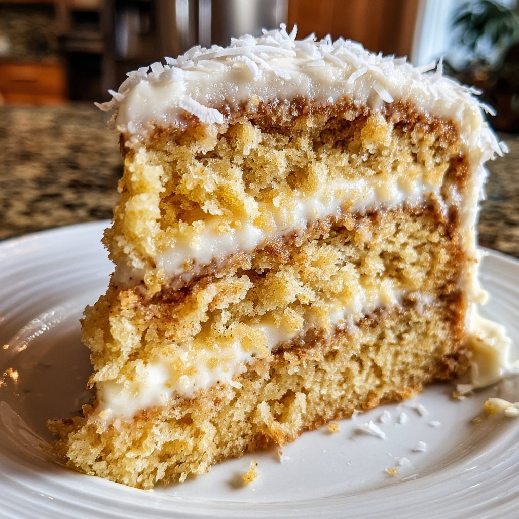 Mini Heart Cake with Coconut Vanilla Filling