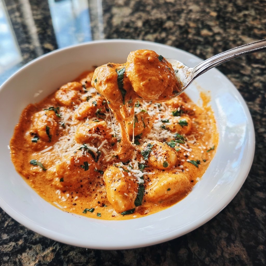 Creamy Tomato Gnocchi