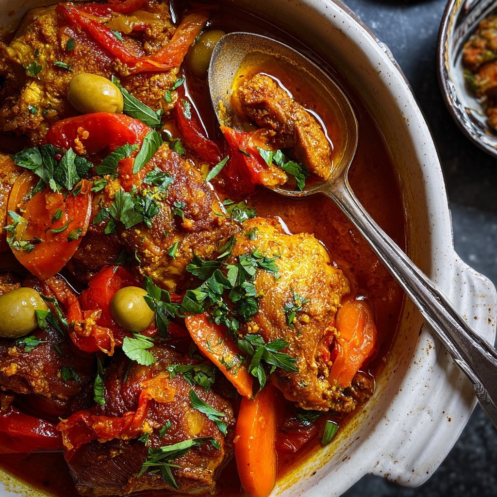 Global Flavors Moroccan Chicken Tagine