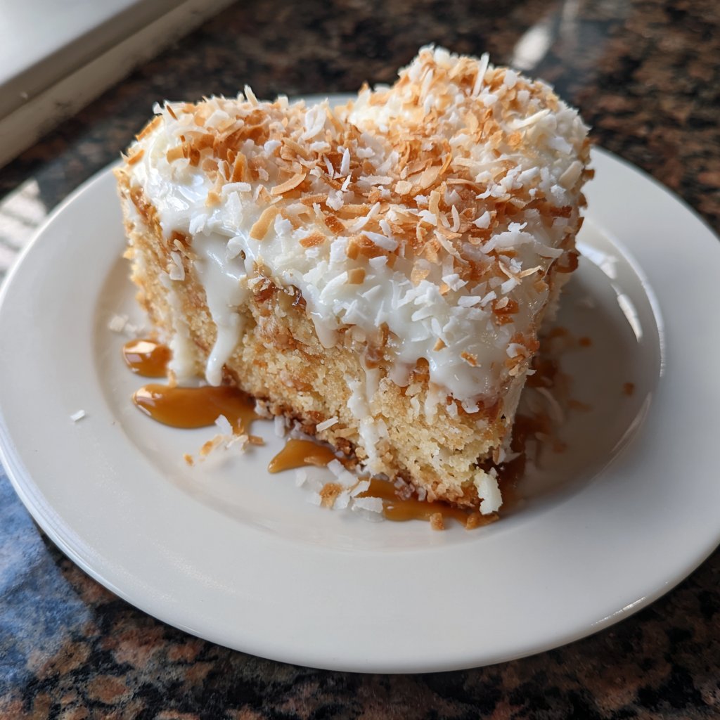 Mini Heart Cake with Coconut Cream