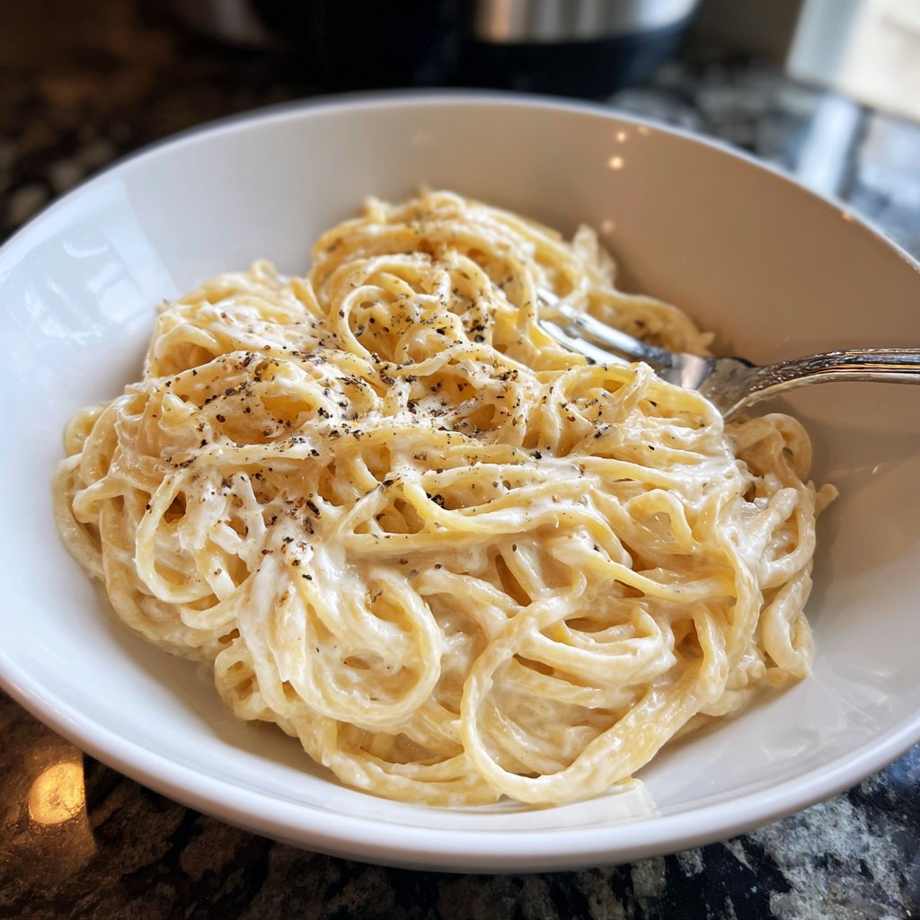 Creamy Cauliflower Alfredo Pasta