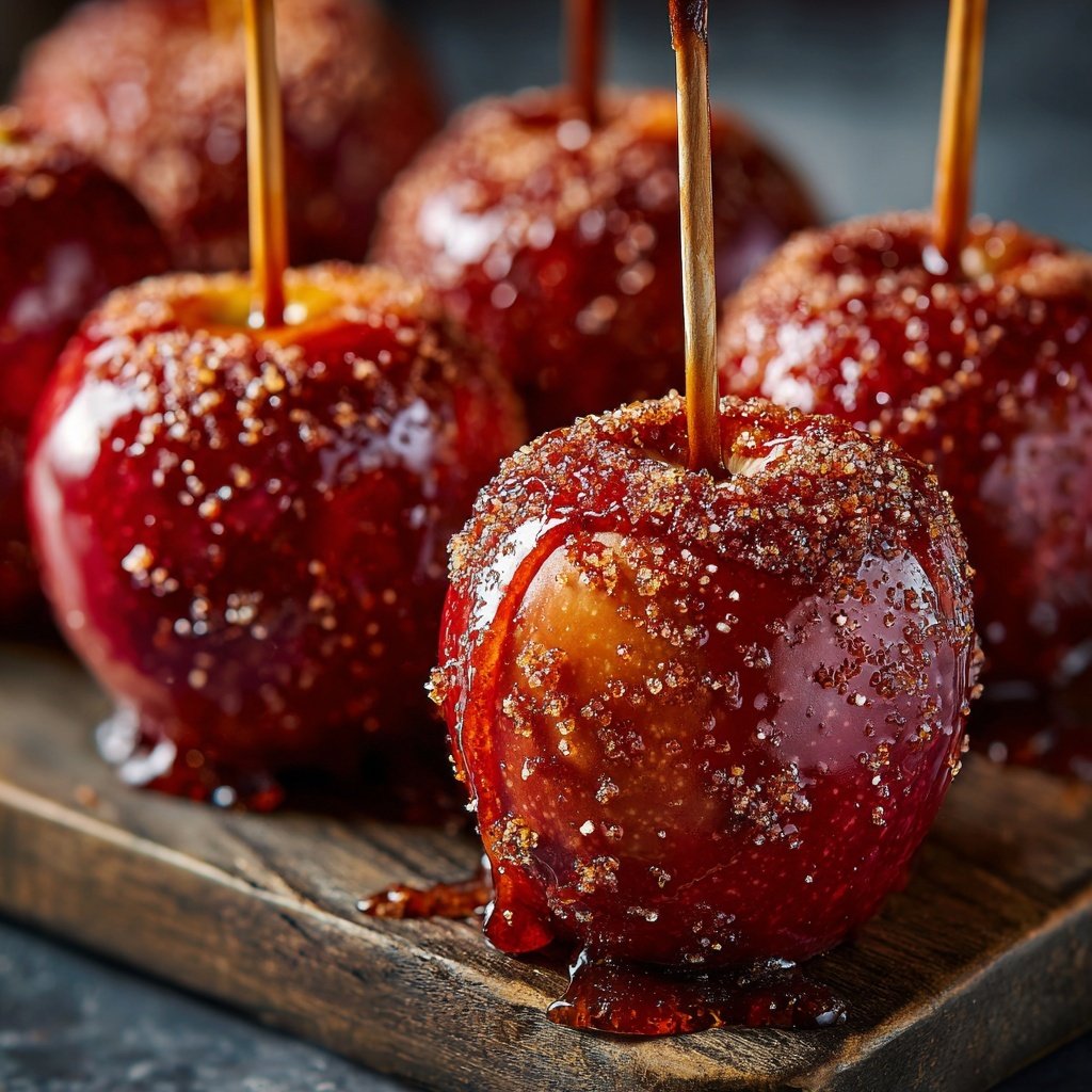 Cinnamon Sugar Candy Apples