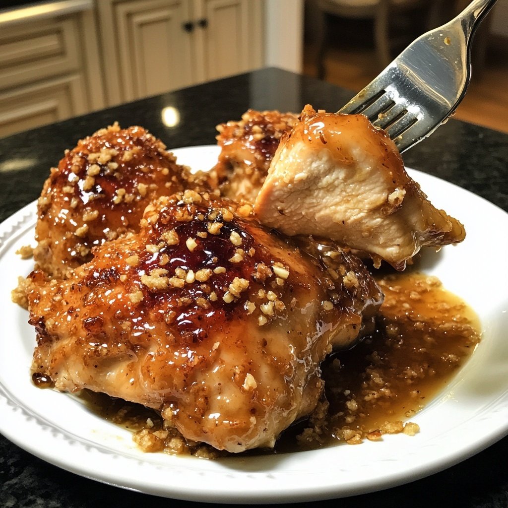 Dump-and-Go Crockpot Honey Garlic Chicken