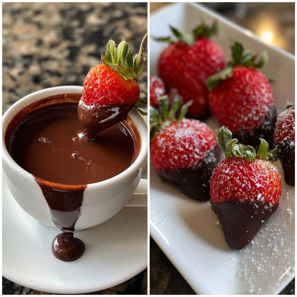 Dubai Chocolate Strawberry Cup With Date Syrup