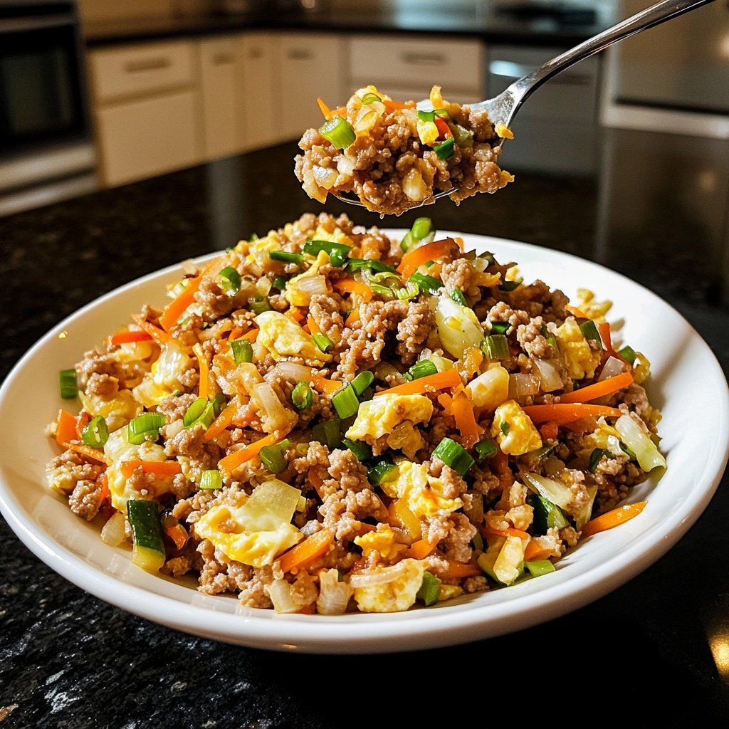 Easy Egg Roll in a Bowl (Low-Carb Recipe)