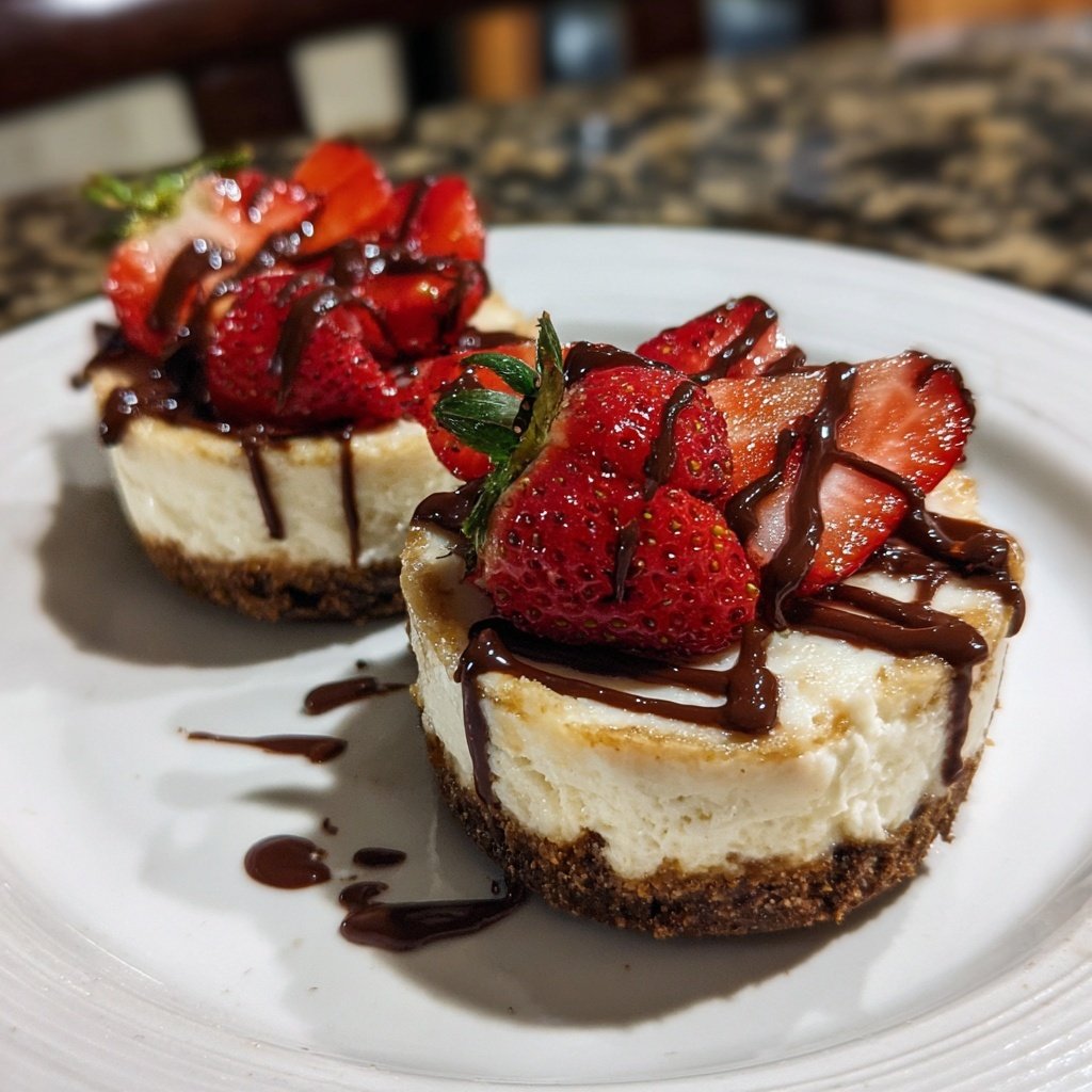 Valentines Treats Mini Cheesecakes